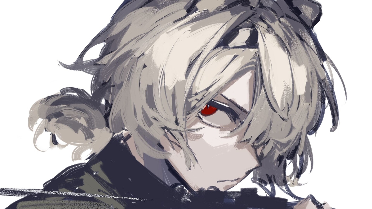 This is a pixiv picture whose title is 苦艾.