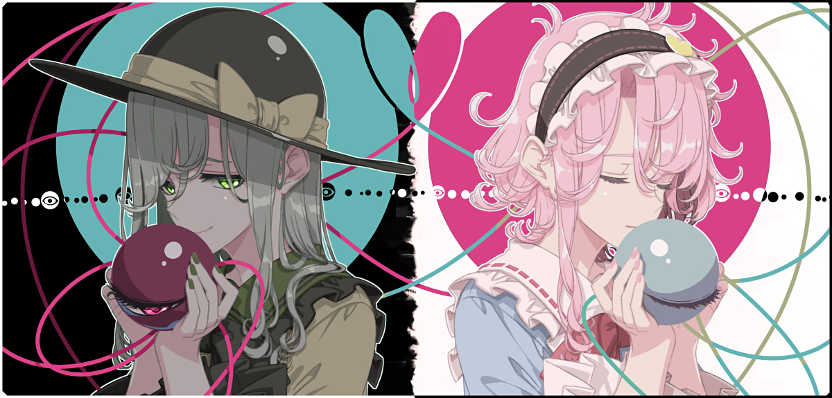 This is a pixiv picture whose title is 第三の瞳.