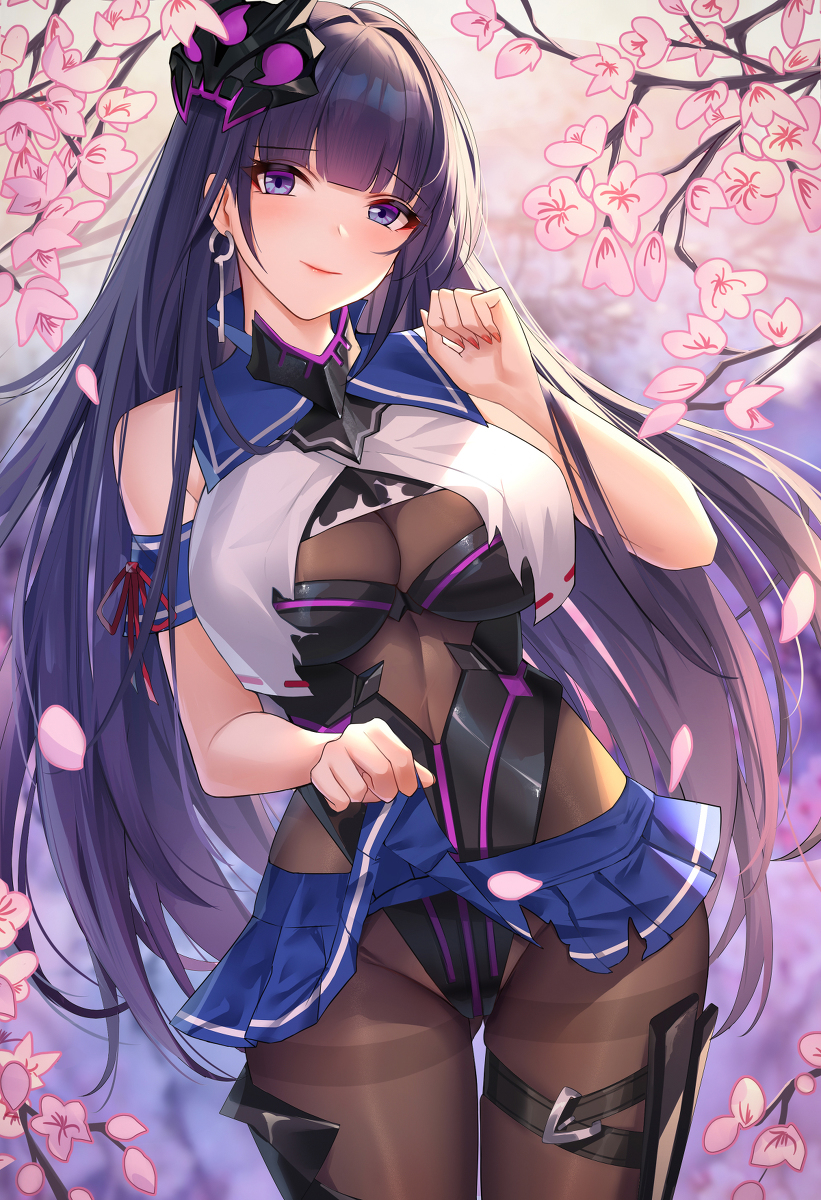 This is a pixiv picture whose title is 芽衣.