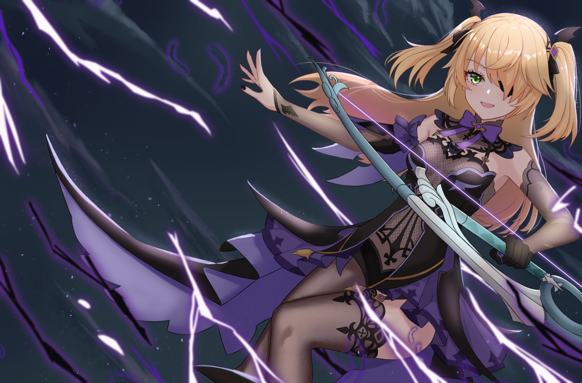 This is a pixiv picture whose title is フィッシュルちゃん.