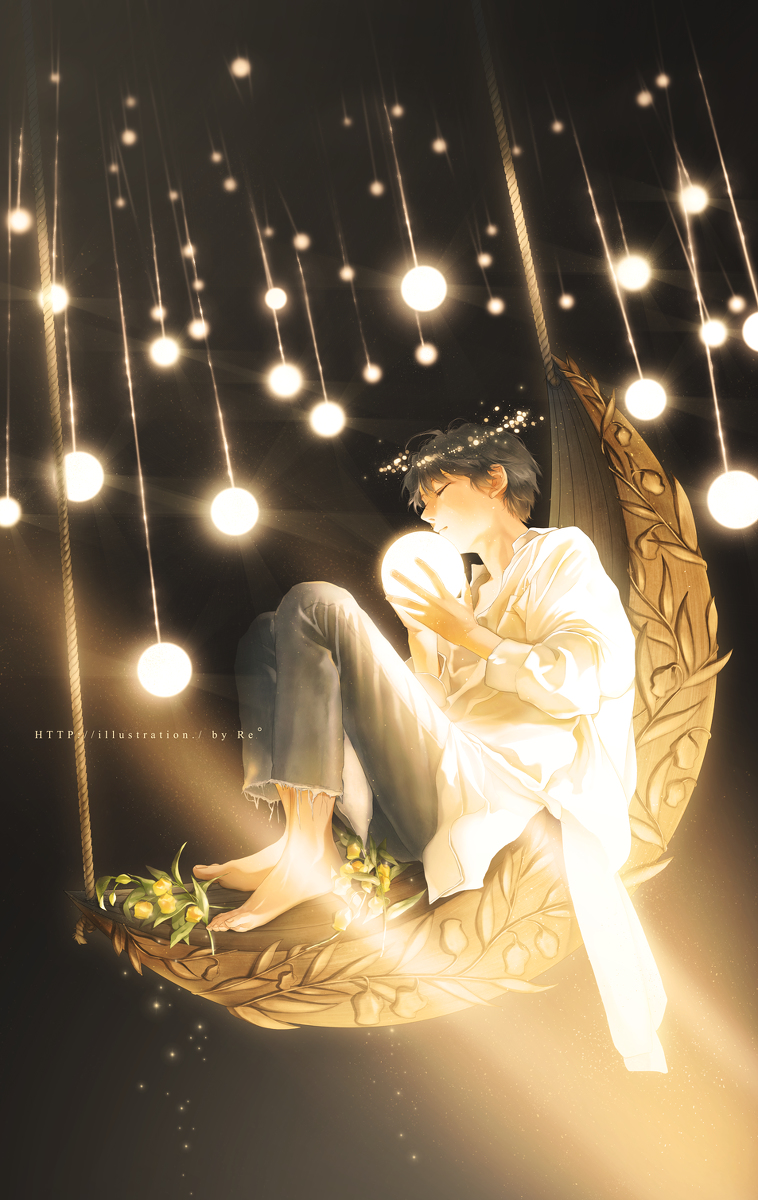 This is a pixiv picture whose title is 祈り.