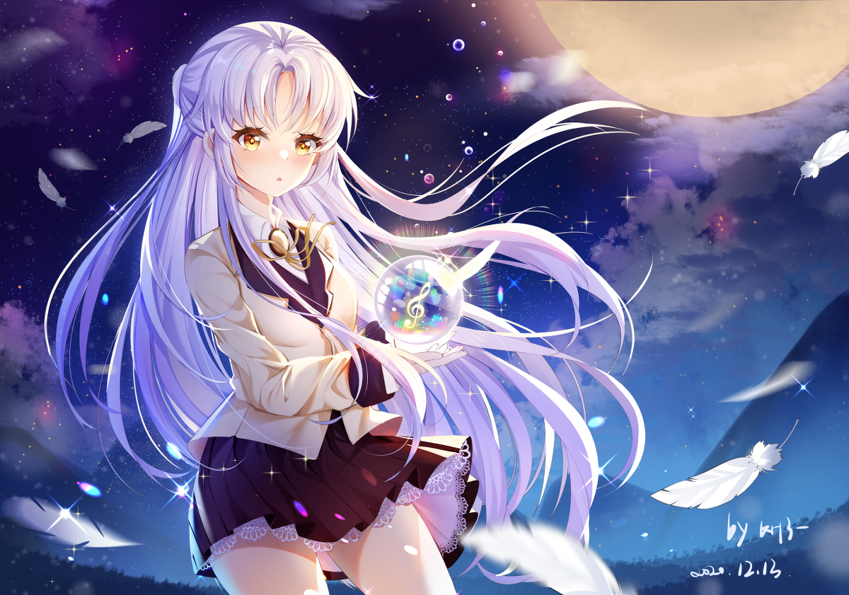 This is a pixiv picture whose title is 更新~立华奏.