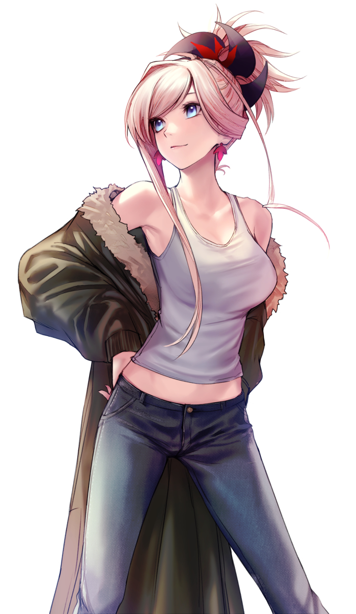 This is a pixiv picture whose title is 武蔵ちゃん.