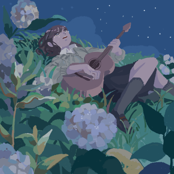 This is a pixiv picture whose title is 誰からも愛されない星.