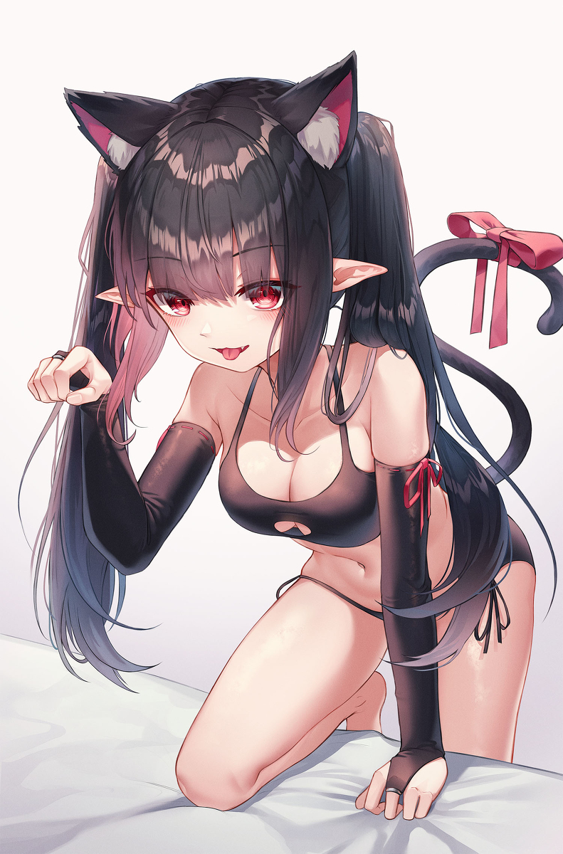This is a pixiv picture whose title is ฅ•ω•ฅ.