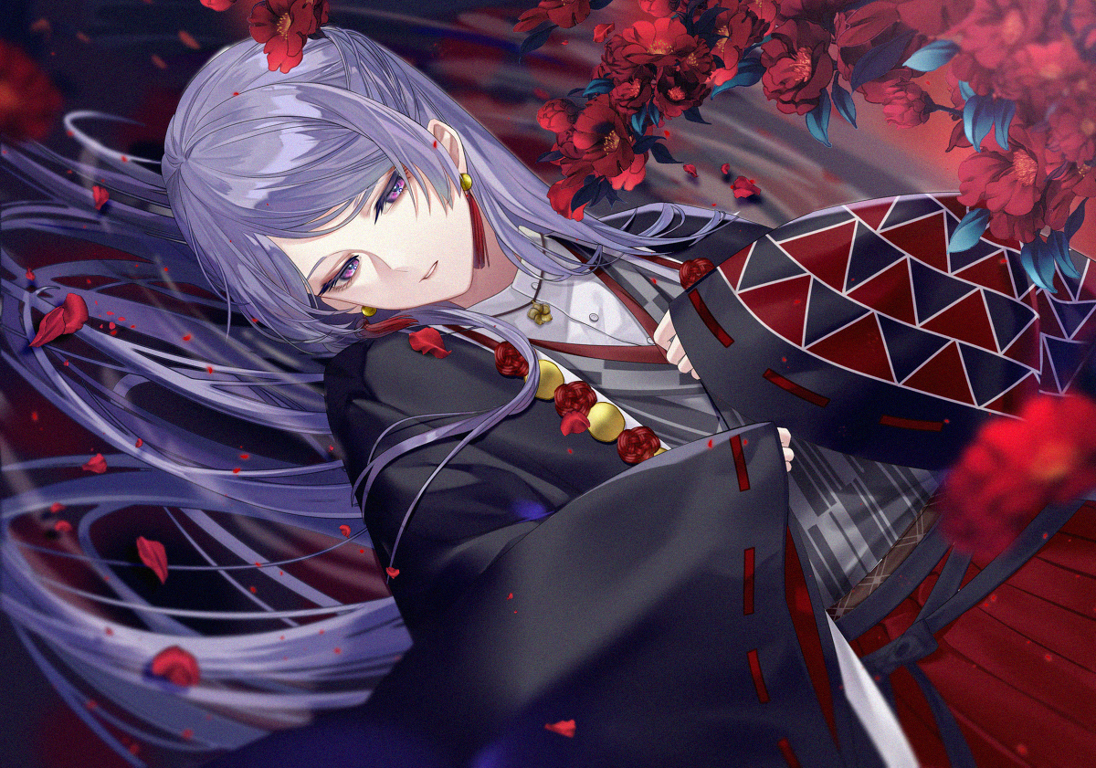 This is a pixiv picture whose title is 鏡花水月·続.