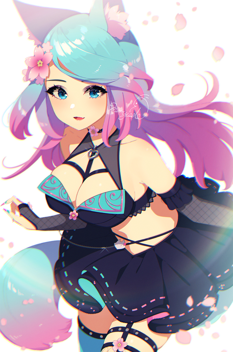 This is a pixiv picture whose title is 🌸.