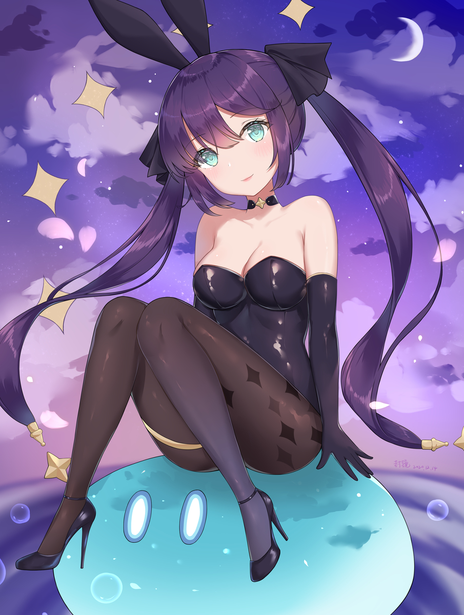 This is a pixiv picture whose title is 史莱姆警觉！.