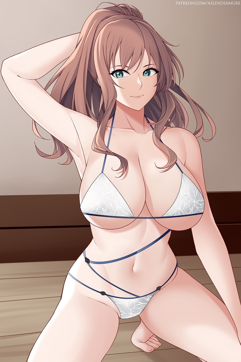 This is a pixiv picture whose title is Saratoga (Kancolle).