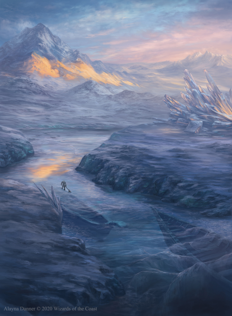 This is a pixiv picture whose title is Clearwater Pathway from MtG.