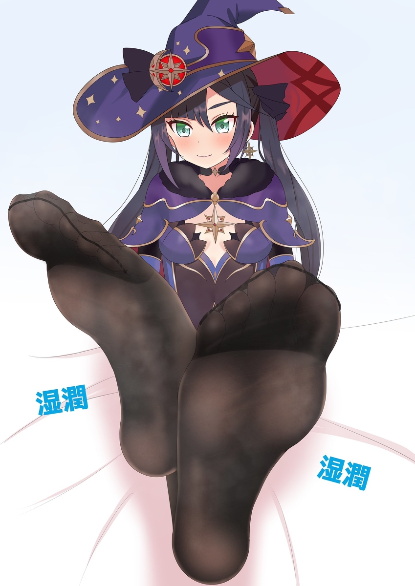 This is a pixiv picture whose title is モナの湿潤タイツ.