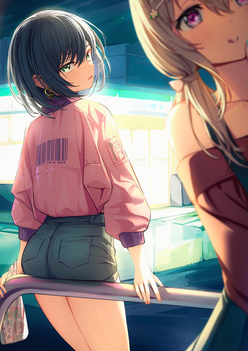 This is a pixiv picture whose title is 今日は自分とこ帰んなよ.