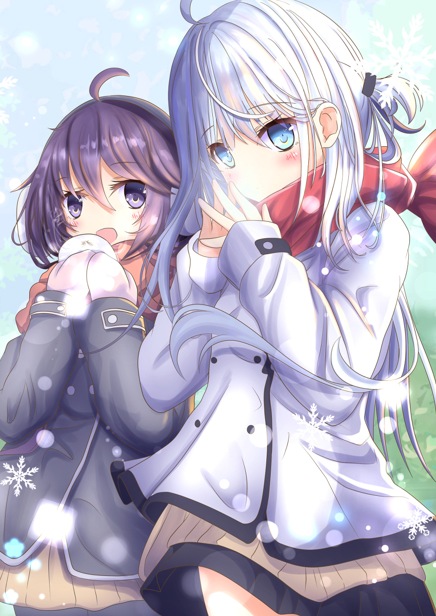 This is a pixiv picture whose title is 冬暁ヴェル.