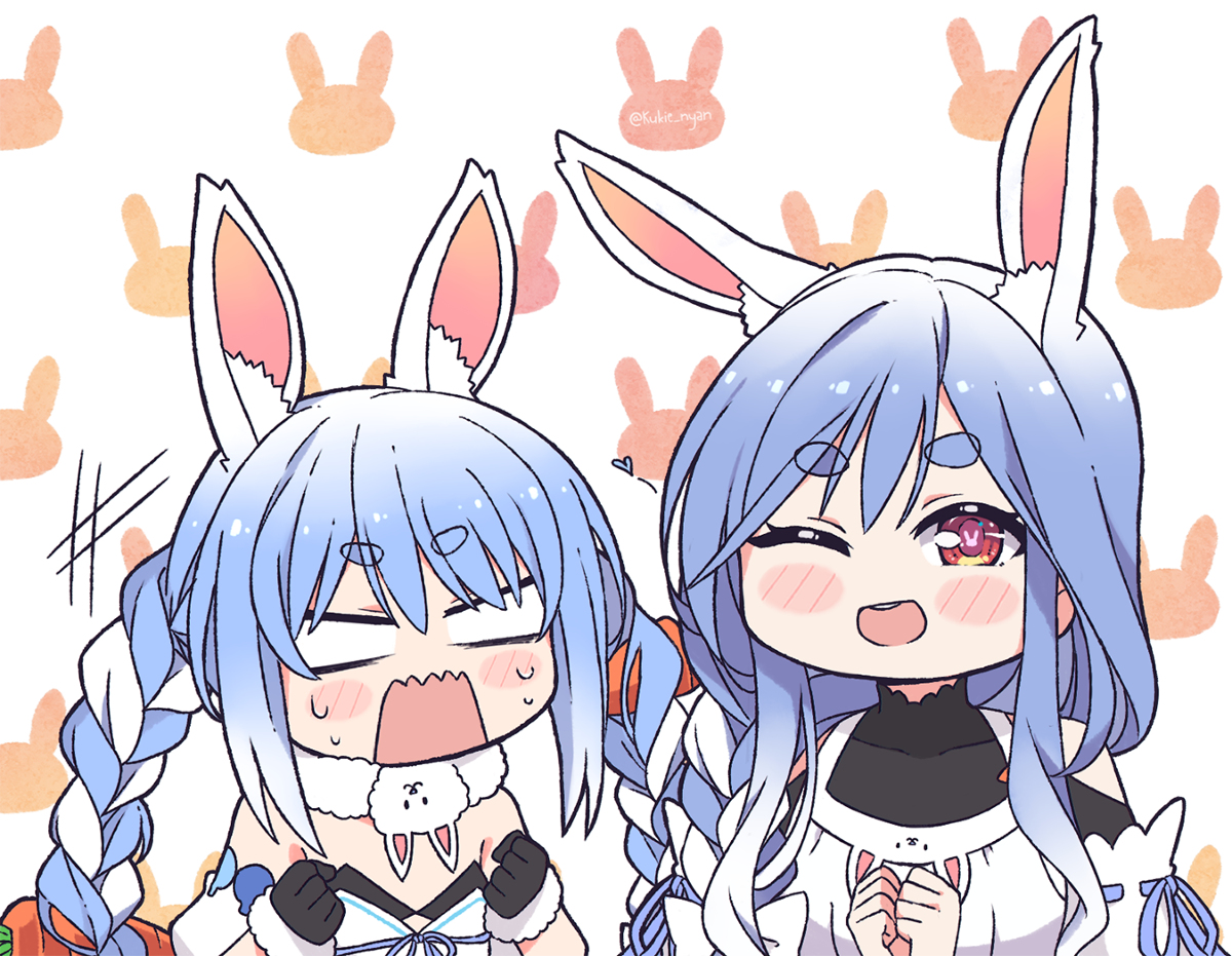 This is a pixiv picture whose title is PekoMama.