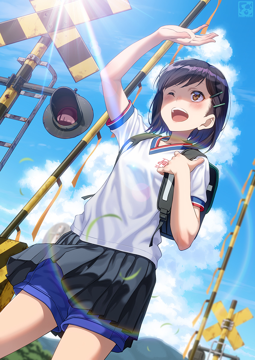 This is a pixiv picture whose title is 【じゃじこ】その54 <071/100> 香川娘.
