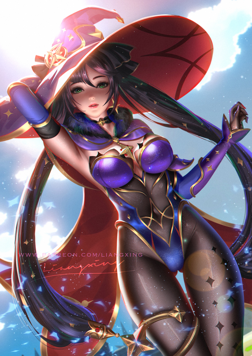This is a pixiv picture whose title is Mona.