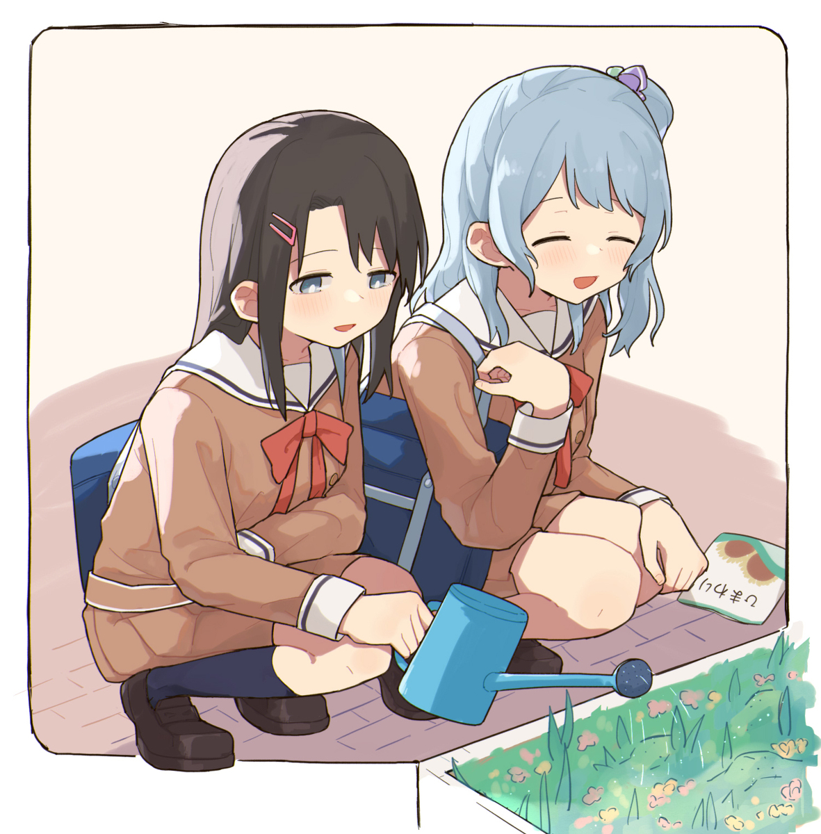 This is a pixiv picture whose title is 喜びを運ぶ種.