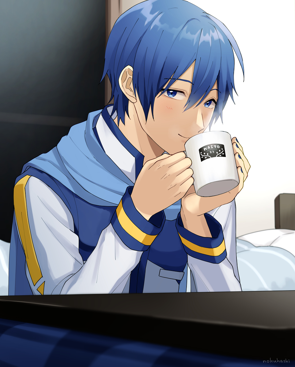 This is a pixiv picture whose title is ☕.