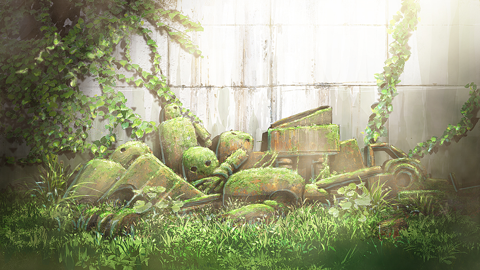 This is a pixiv picture whose title is 世界滅亡ダイアリー○○日目.