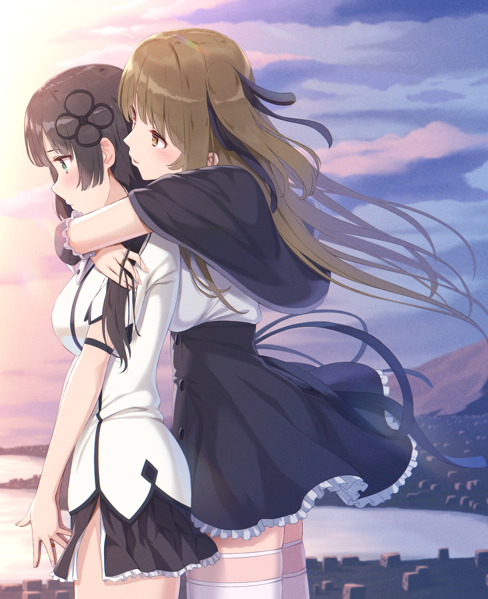 This is a pixiv picture whose title is 神雨.