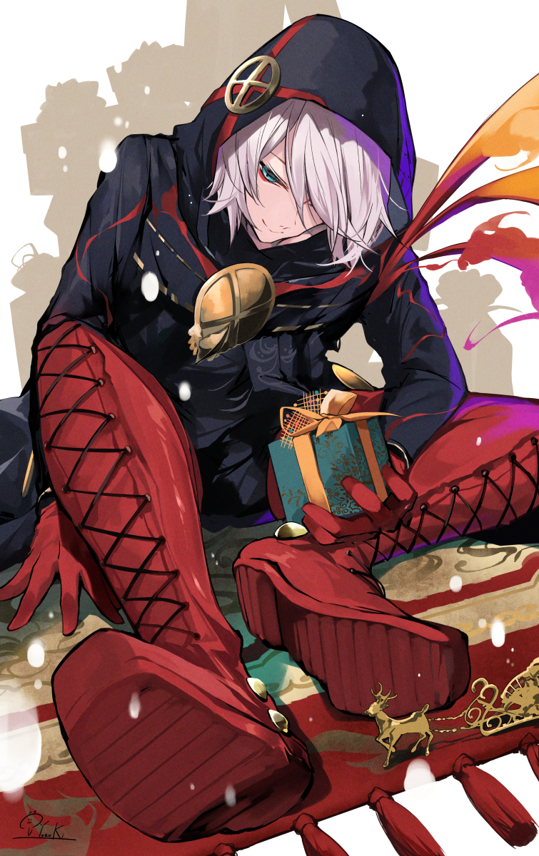 This is a pixiv picture whose title is カルナサンタ.