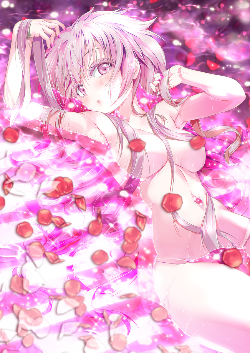 This is a pixiv picture whose title is バラ風呂.