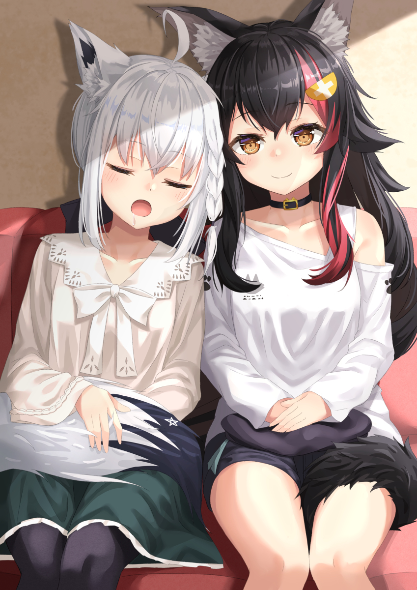 This is a pixiv picture whose title is フブミオ.