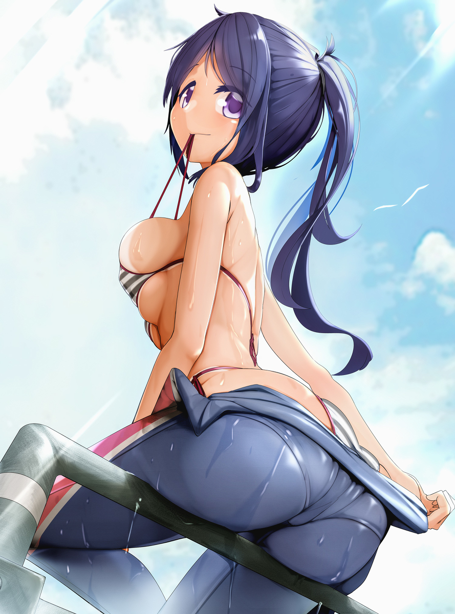 This is a pixiv picture whose title is Skeb(果南).