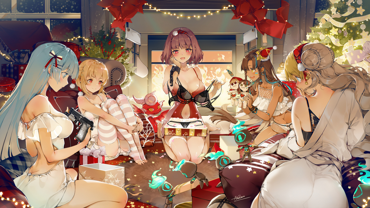 This is a pixiv picture whose title is クリスマスのプレゼント.