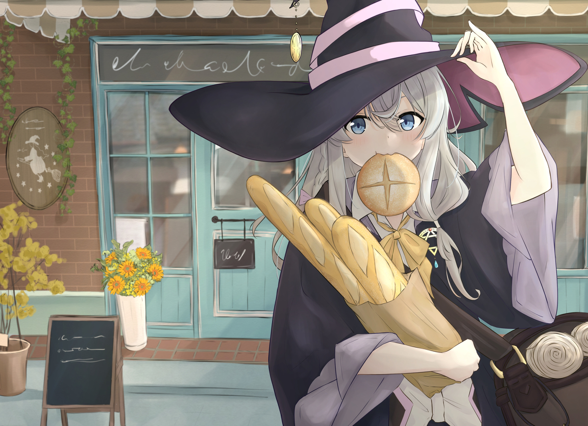 This is a pixiv picture whose title is もぐもぐ.