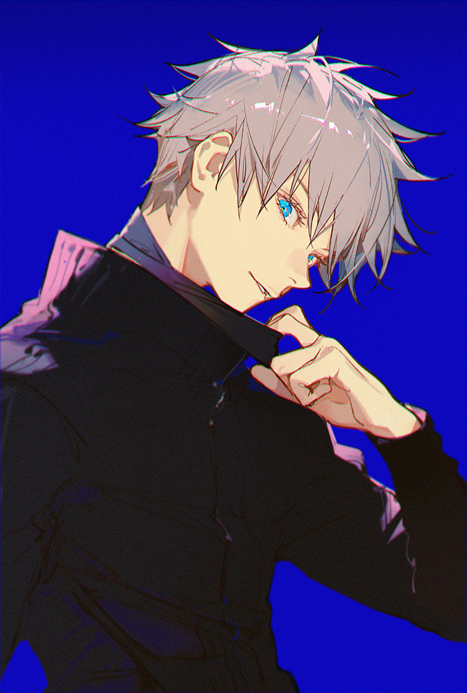This is a pixiv picture whose title is Gojo Satoru.