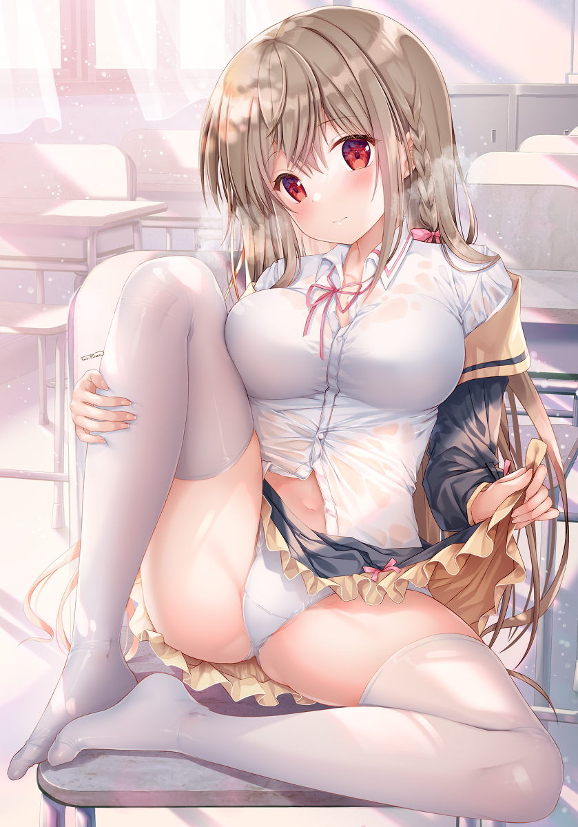 This is a pixiv picture whose title is 先生と一緒にクリスマスイブ 過ごしてもいい？.
