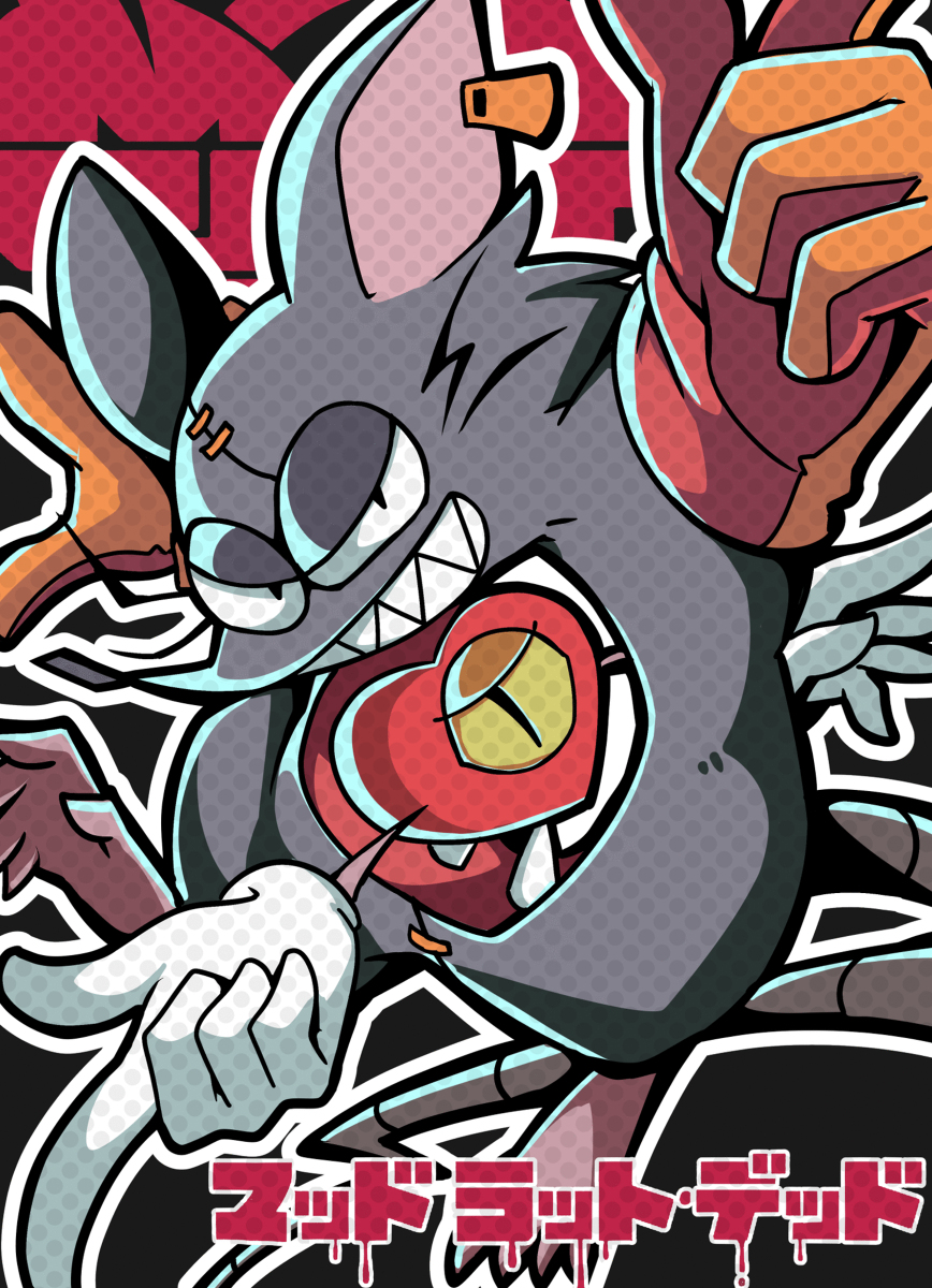 This is a pixiv picture whose title is MAD RAT HEART.