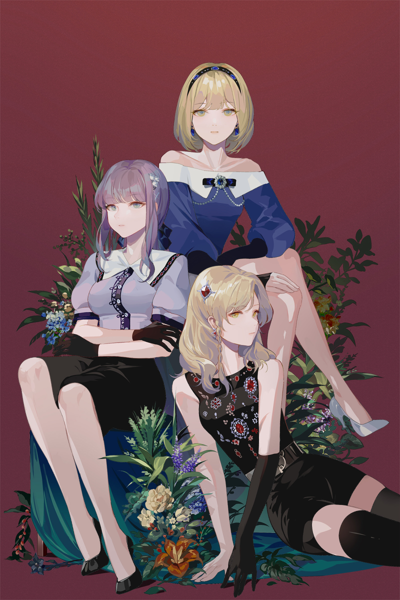 This is a pixiv picture whose title is Afterimage.