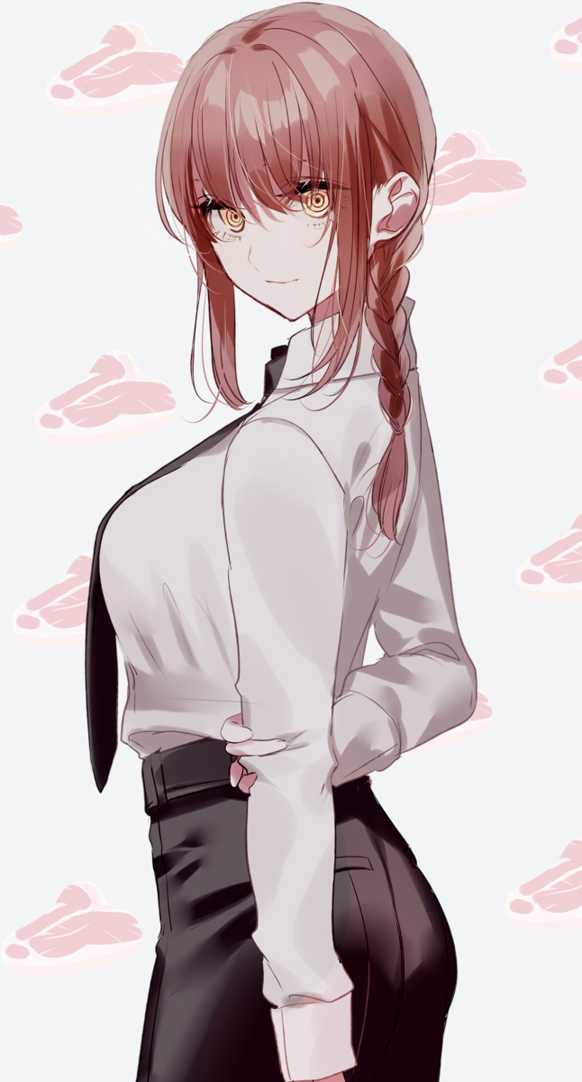 This is a pixiv picture whose title is チェンソーマン.