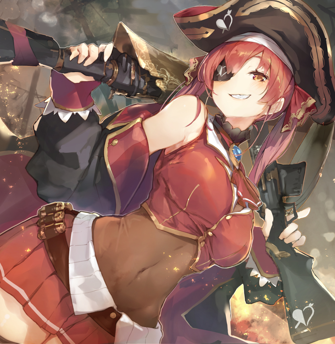 This is a pixiv picture whose title is Marine☆.