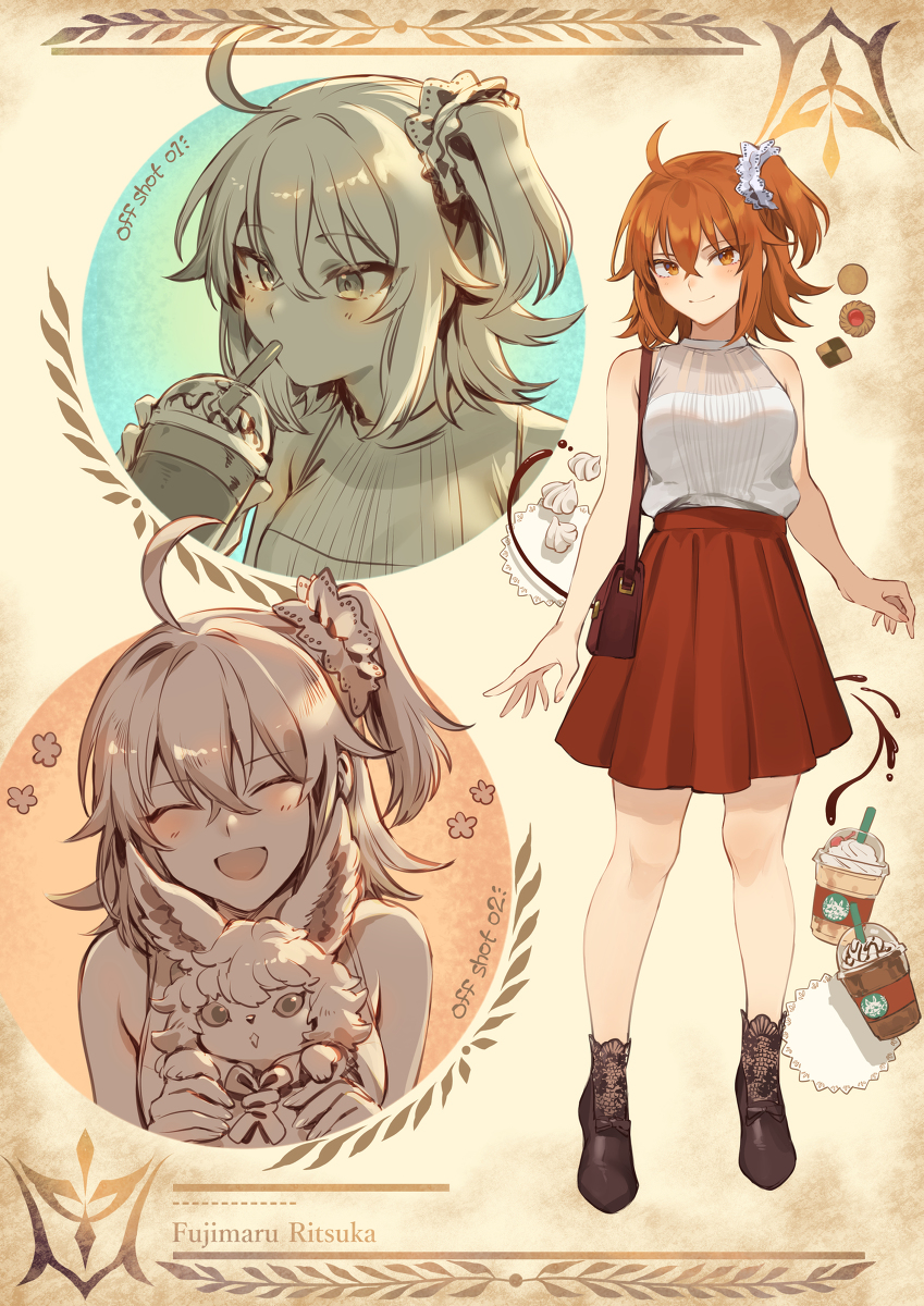 This is a pixiv picture whose title is ファッションモデル「ぐだ子ちゃん」.