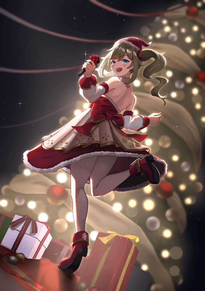 This is a pixiv picture whose title is クリスマスバーバラ.