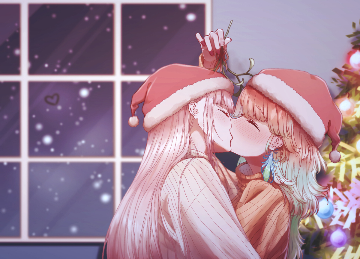 This is a pixiv picture whose title is クリスマス.