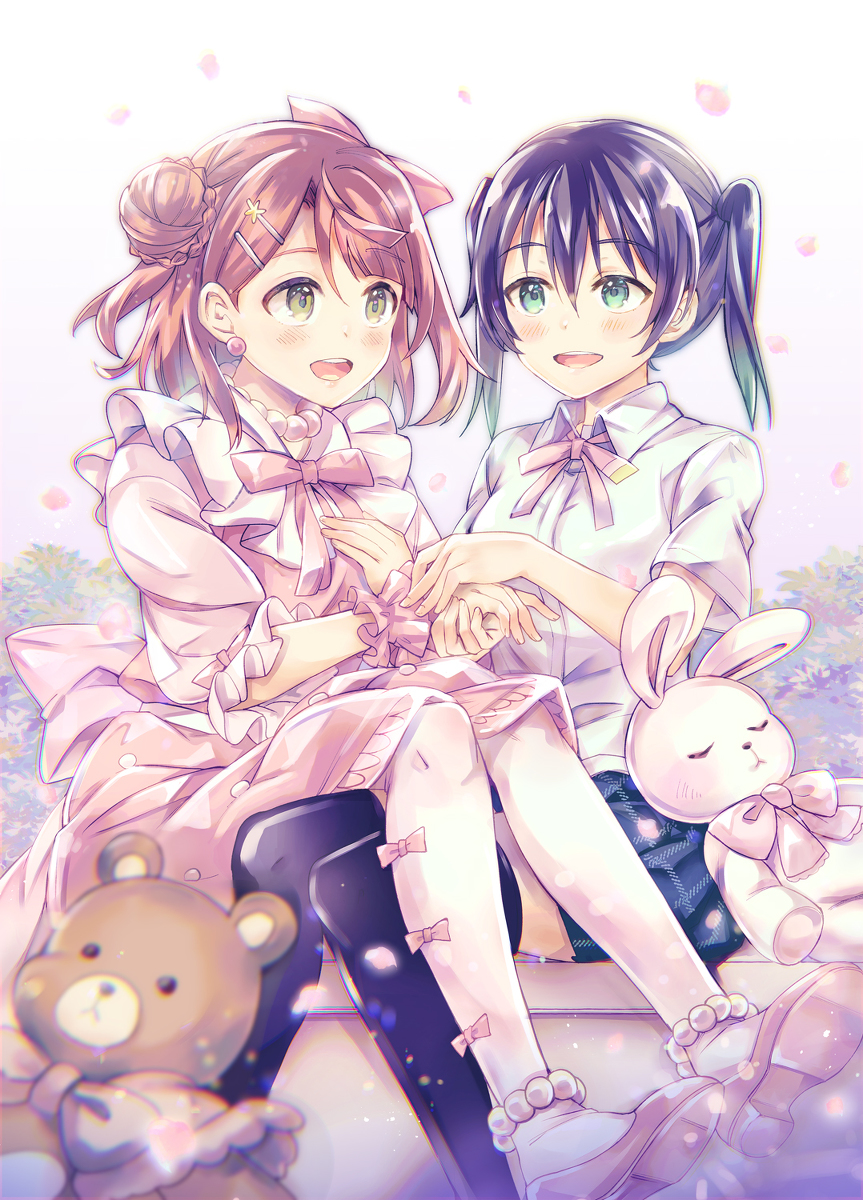This is a pixiv picture whose title is 不機嫌な蕾の咲かせ方.