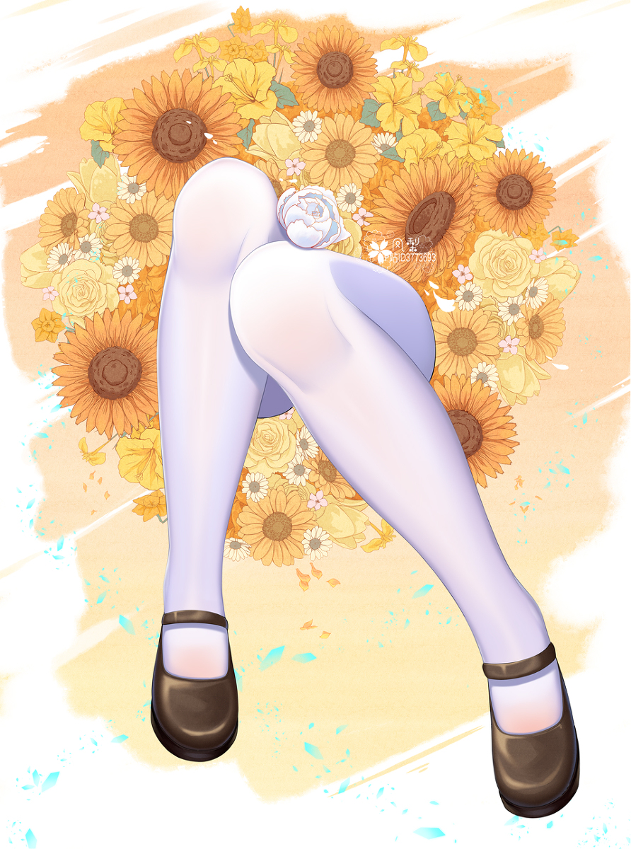 This is a pixiv picture whose title is 花.