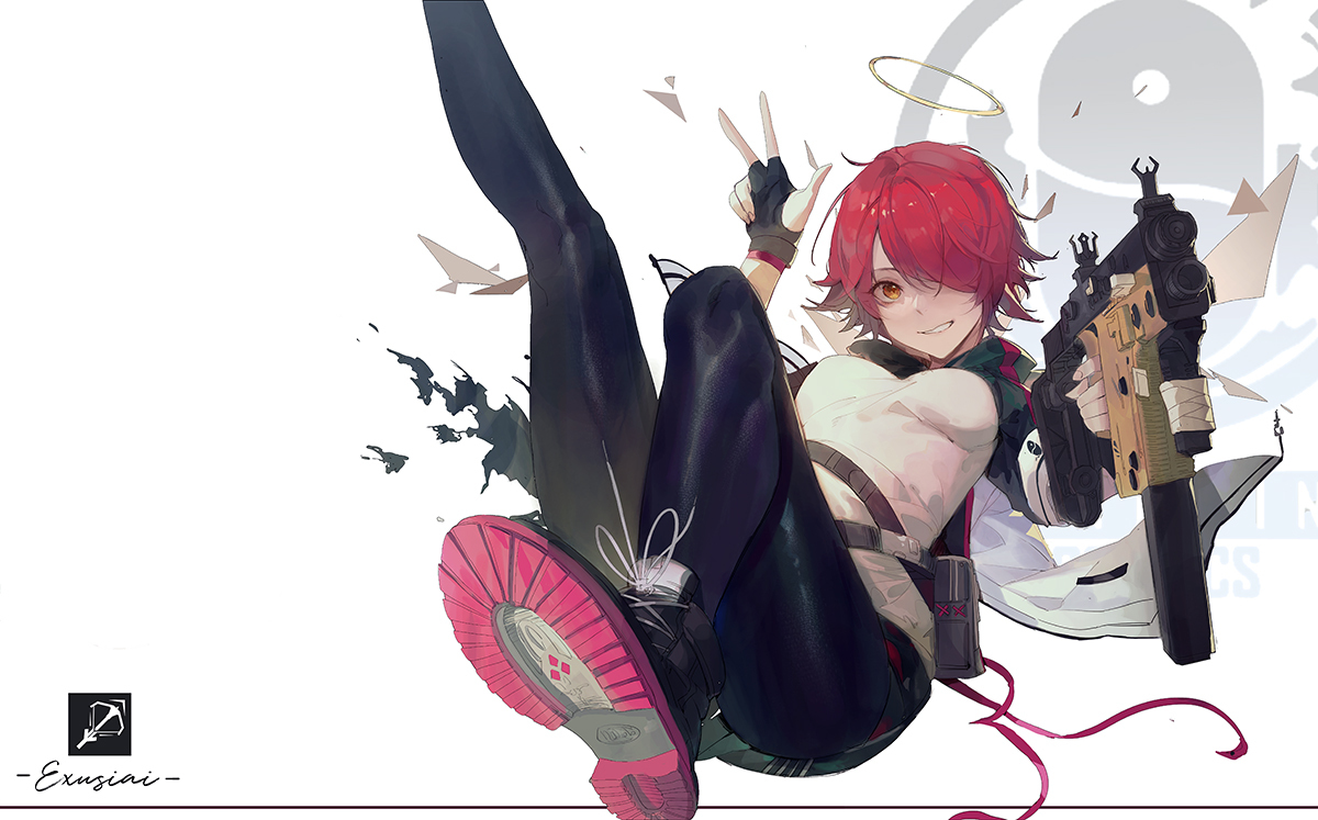 This is a pixiv picture whose title is エクシア.