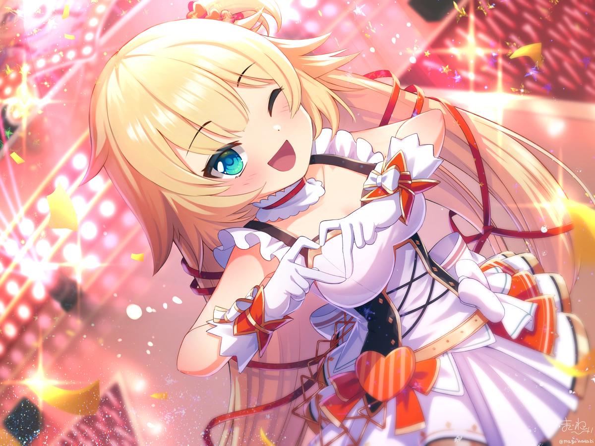 This is a pixiv picture whose title is 最強アイドルはあちゃまっちゃま～！さん.