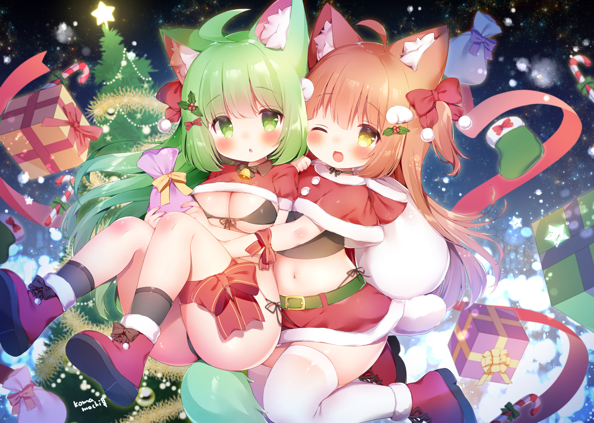 This is a pixiv picture whose title is メリークリスマス♡.