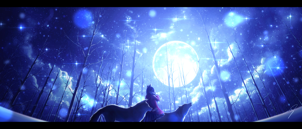 This is a pixiv picture whose title is ダイヤモンドダスト.