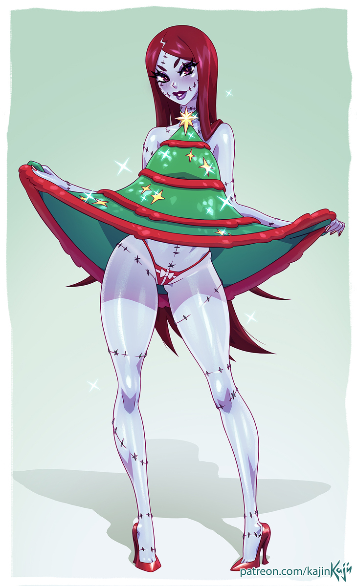 This is a pixiv picture whose title is Sally Xmas tree.