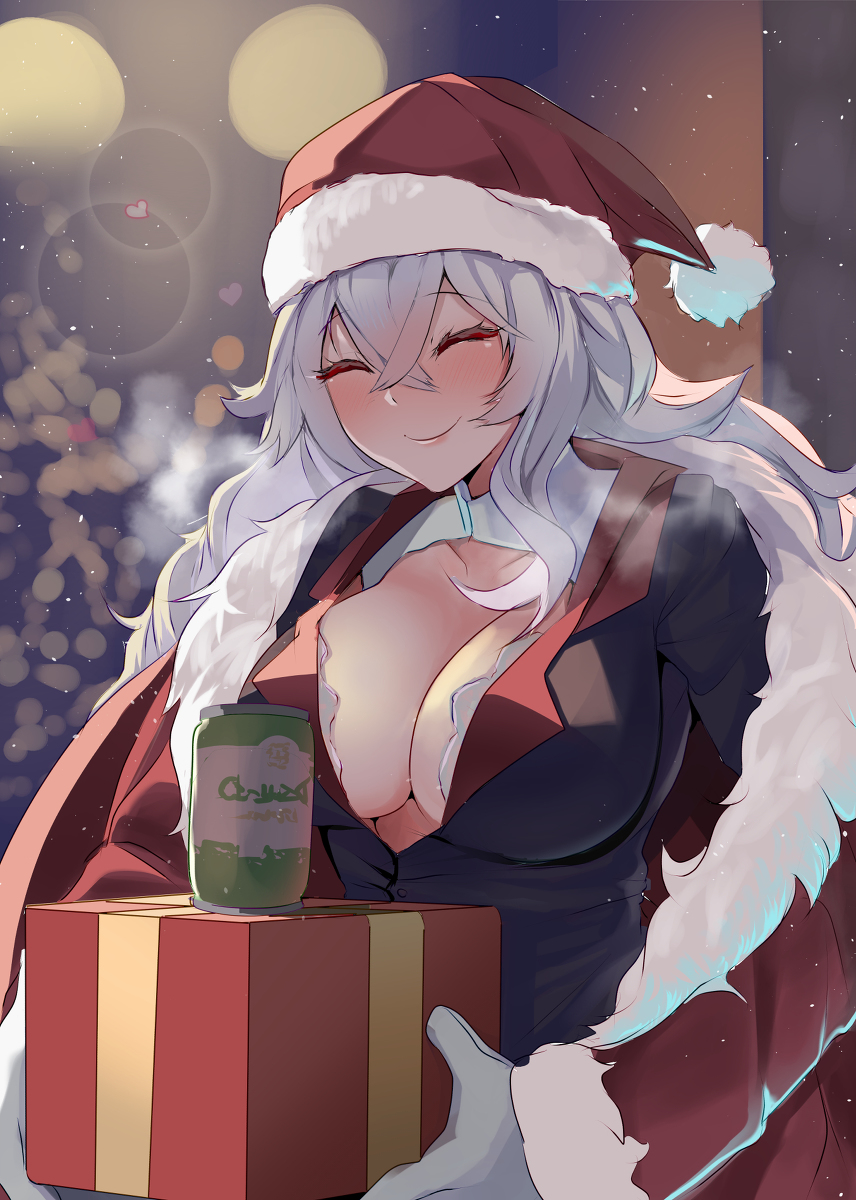 This is a pixiv picture whose title is クリスマスのツェッペリンさん.