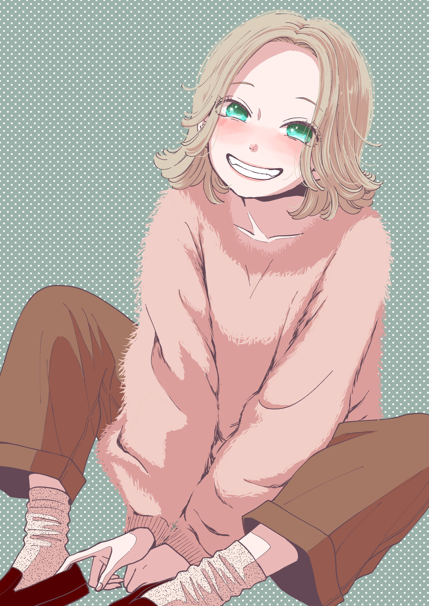 This is a pixiv picture whose title is 孤島部長イラスト.