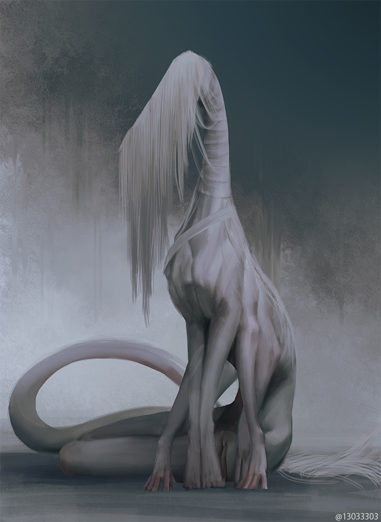 This is a pixiv picture whose title is 龍.
