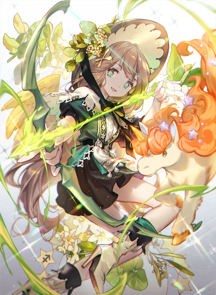 This is a pixiv picture whose title is いて座.